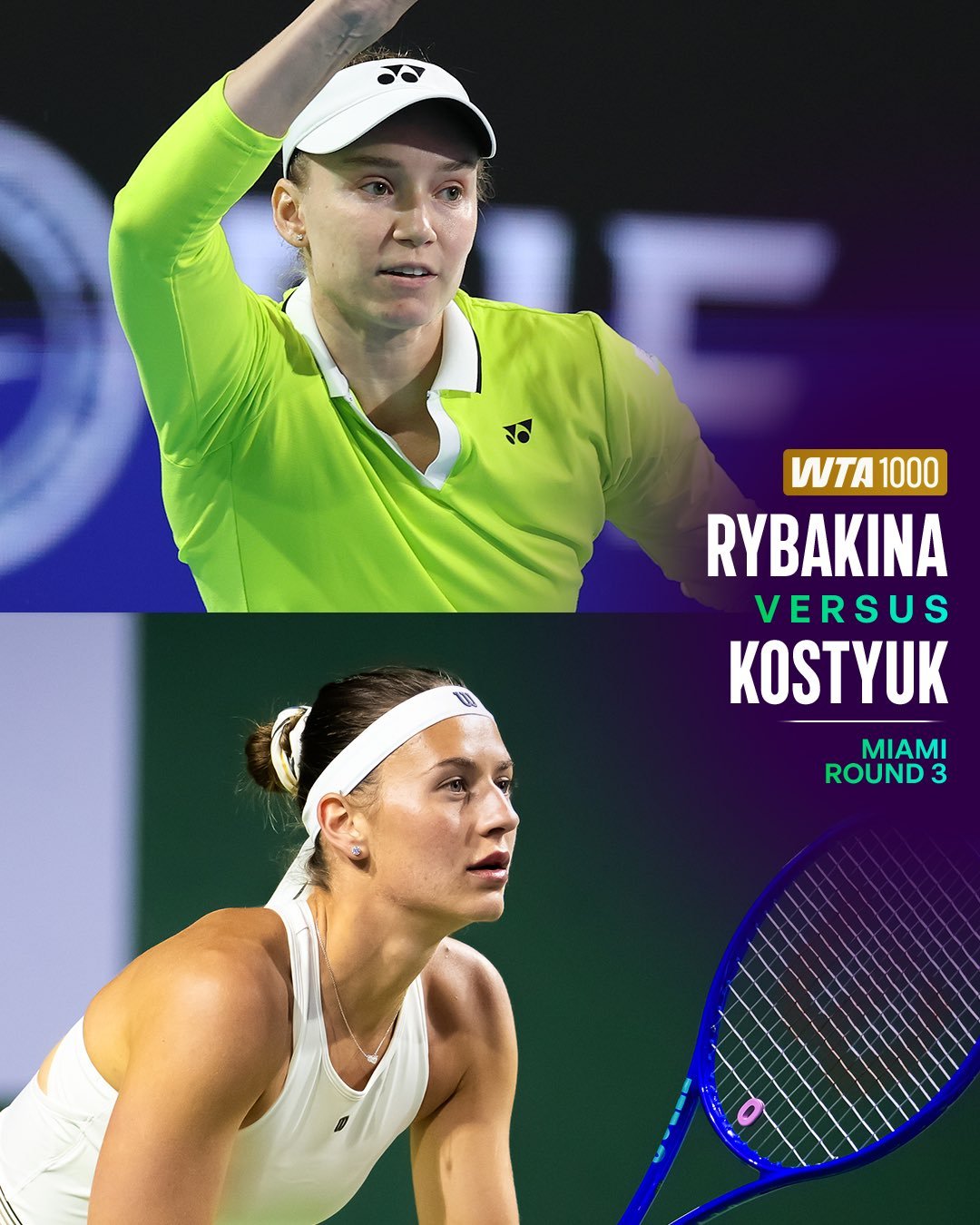 迈阿密站新一天比赛开打你会关注哪些对决呢？ 