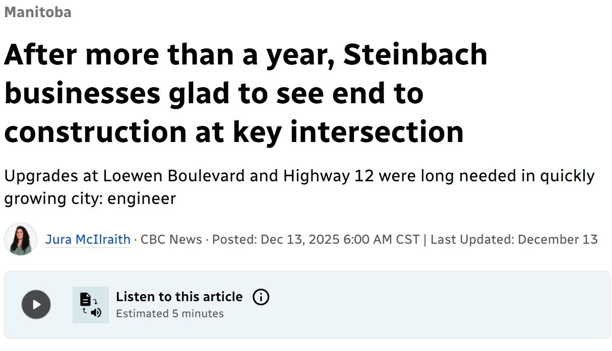 加拿大一个交通路口升级施工耗时近两年，花费数千万
由于人口快速增长，车流增多，加