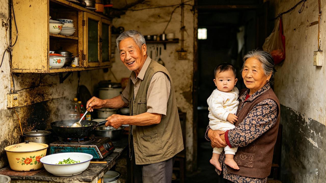 64岁大爷再婚陷热恋，买房交工资全倒贴，儿子怒要断绝关系
 
64岁大爷在麻将馆