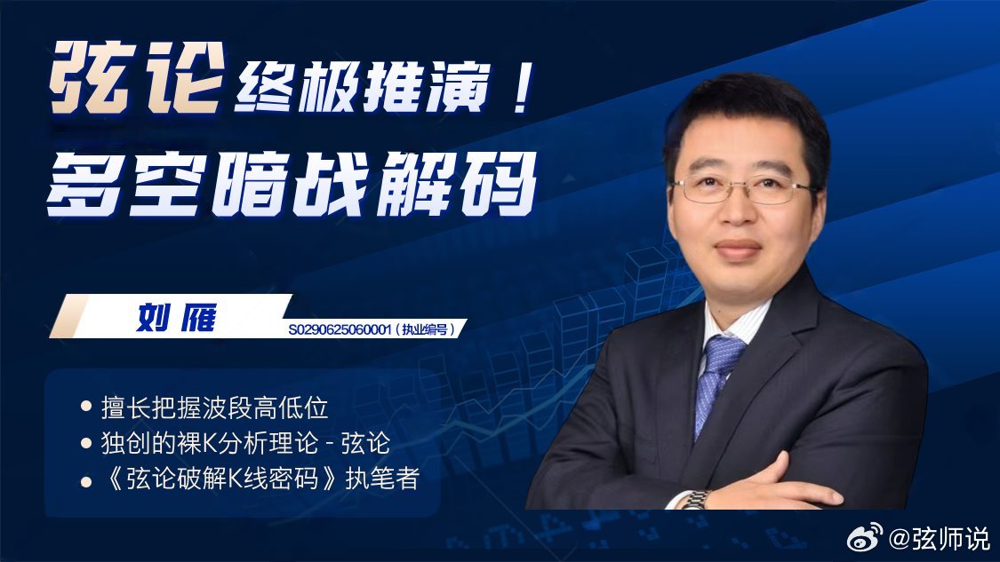 弦师说 做客新浪财经直播 主题：A股盘面分析 猛戳围观：网页链接