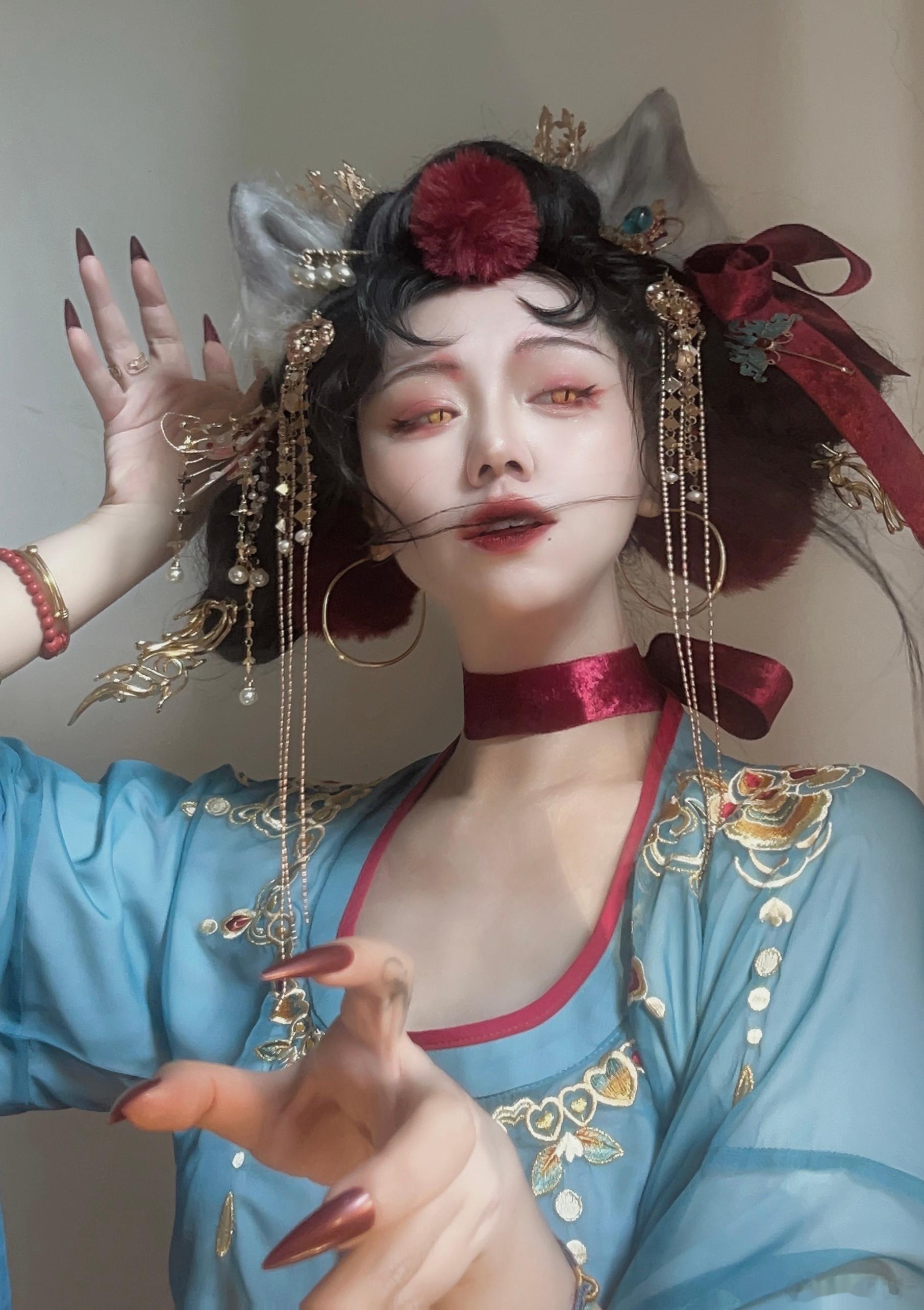九命猫妖[喵喵]#界啊音的造型# ​​​