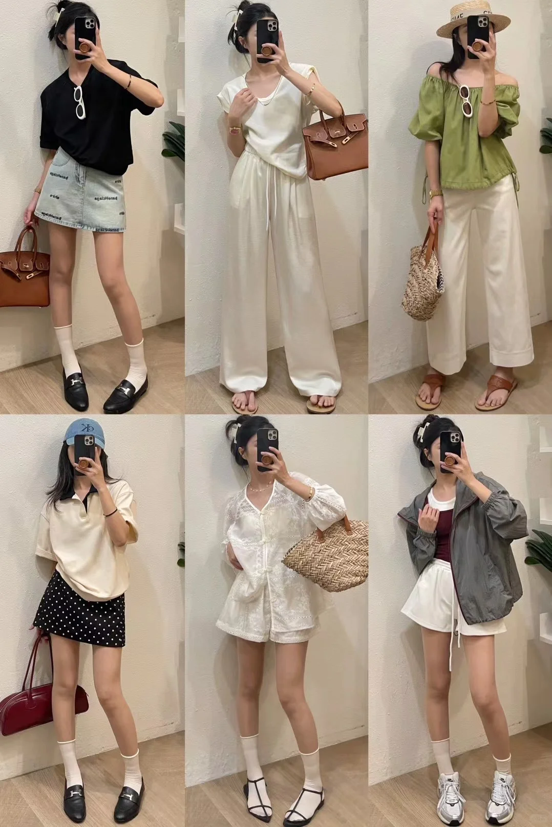 春夏韩系休闲风穿搭