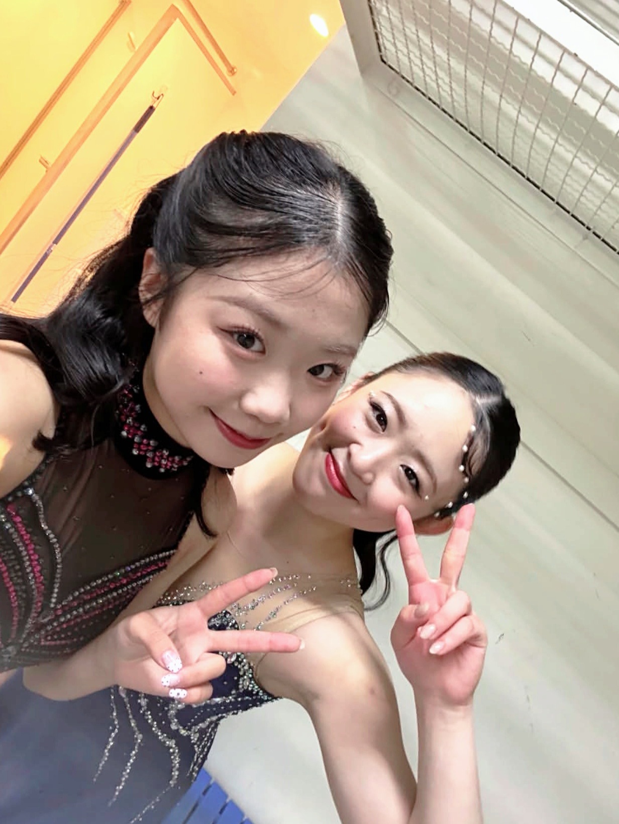 中井亚美aminakaiyunaaoki  萌物合照袭来💗💙 