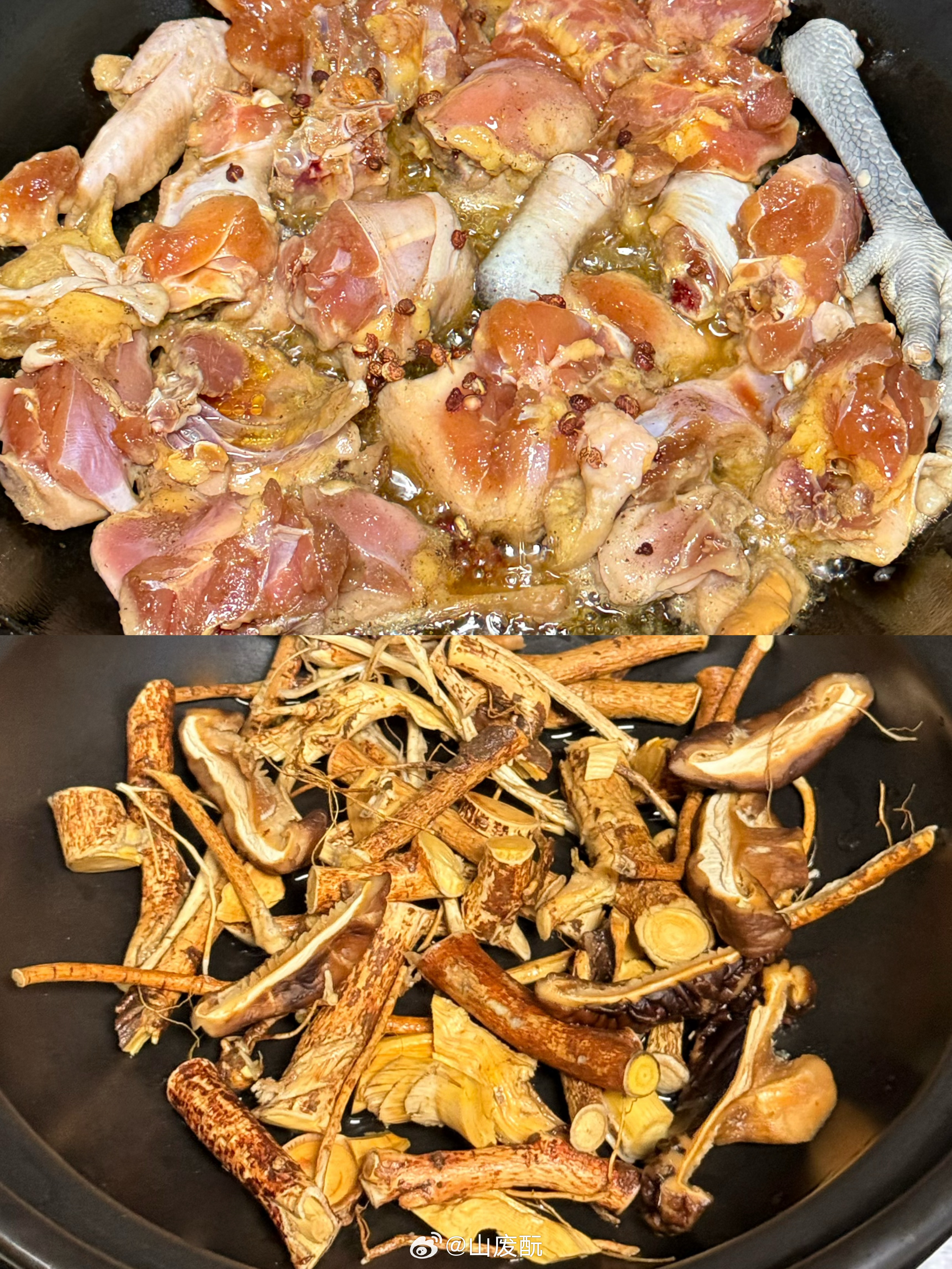 立秋。五指毛桃鸡，泡菜嫩豆腐。想把各种菜用自己的方法再做一遍。 