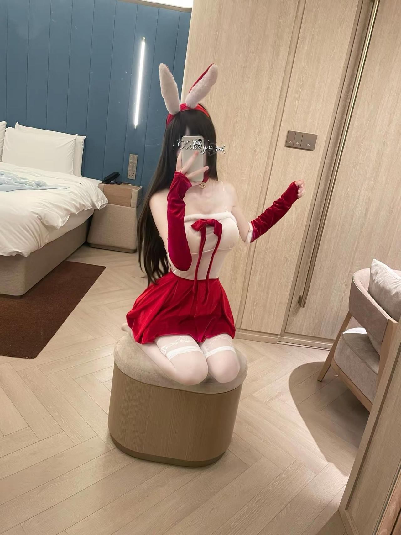 谁许愿的纯情小女孩。我要被圣诞老人装走了圣诞