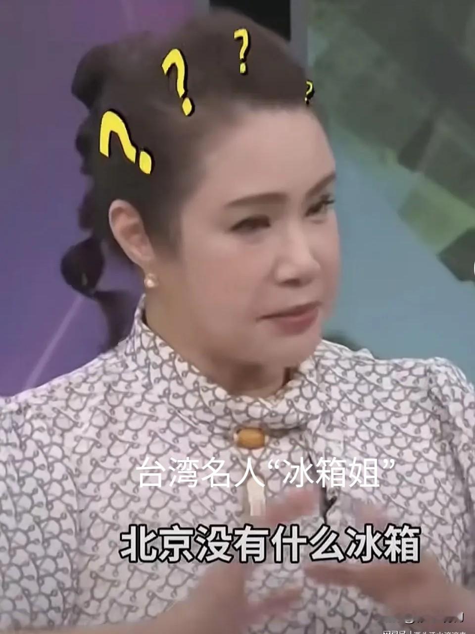 台绿媒“反智连续剧”更新，主角“冰箱姐”闪亮登场
      剧透一下，北京连冰