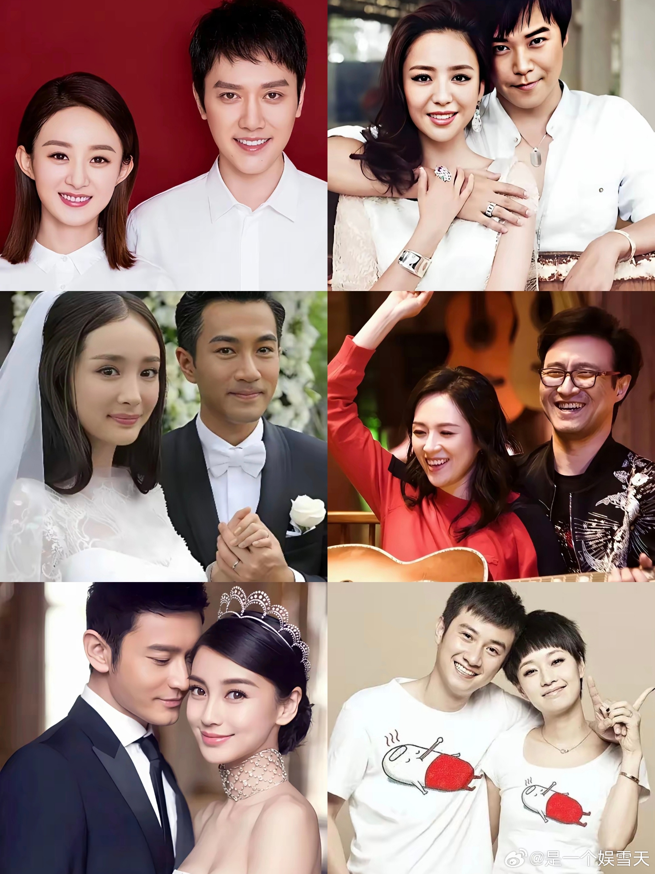 明星的婚期短暂，但是离婚声明偏好文艺风，意蕴深长，都很得体呀！1. 赵丽颖/冯绍