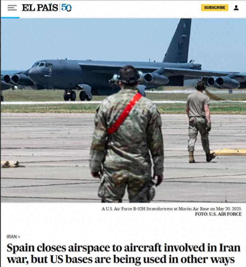 不再只是口头表达，西班牙对美国动手了。当地时间3月30号，西班牙政府宣布从现在开