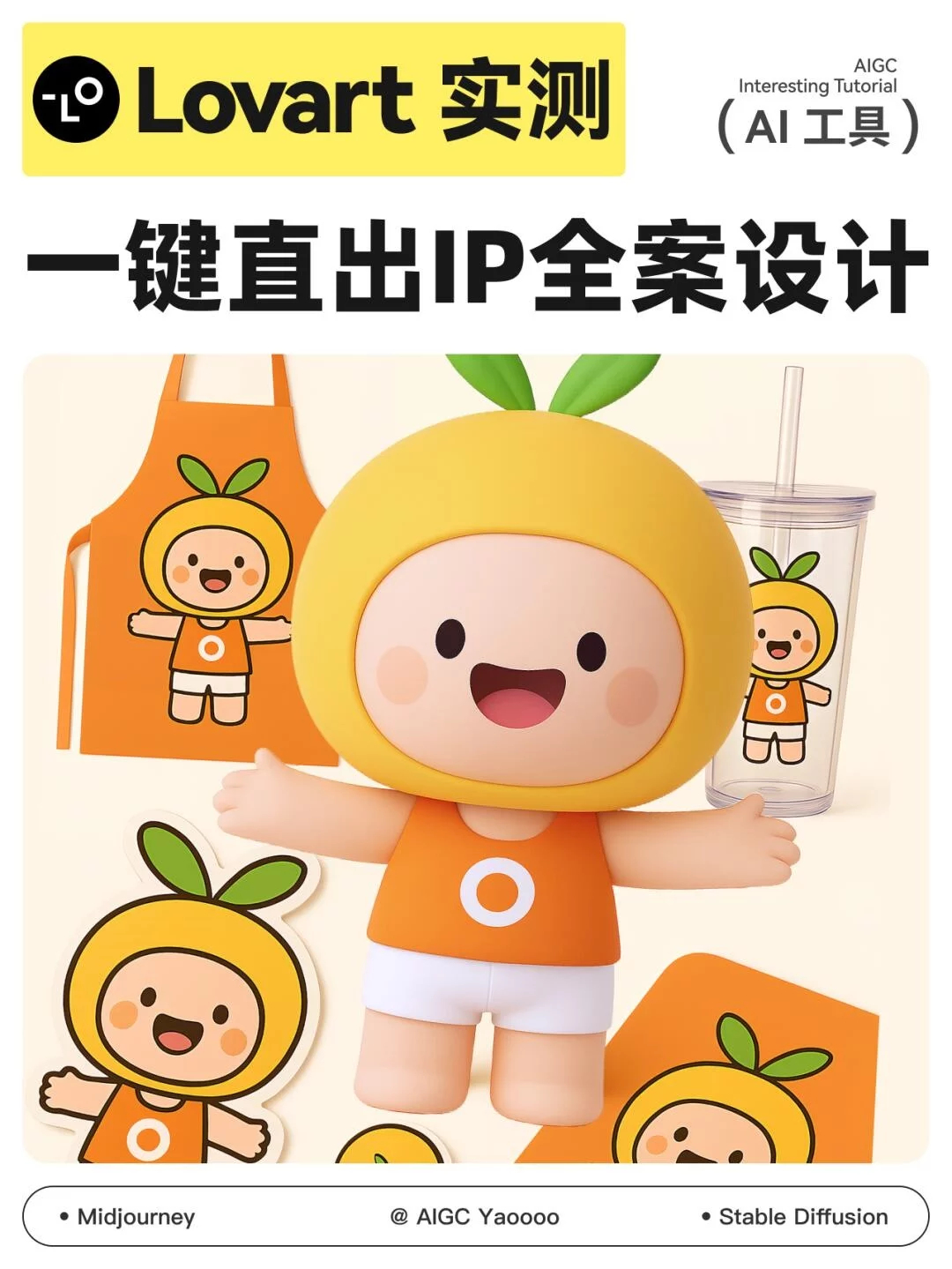 ai创造营 Lovart太强了！一键直出品牌IP全案设计 ​​​