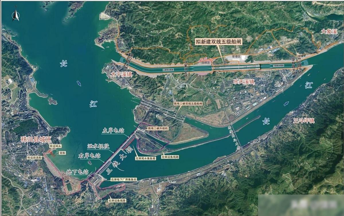 三峡水运新航道这个大基建项目投资是真的超大，全长6.68公里，总投资约772亿元