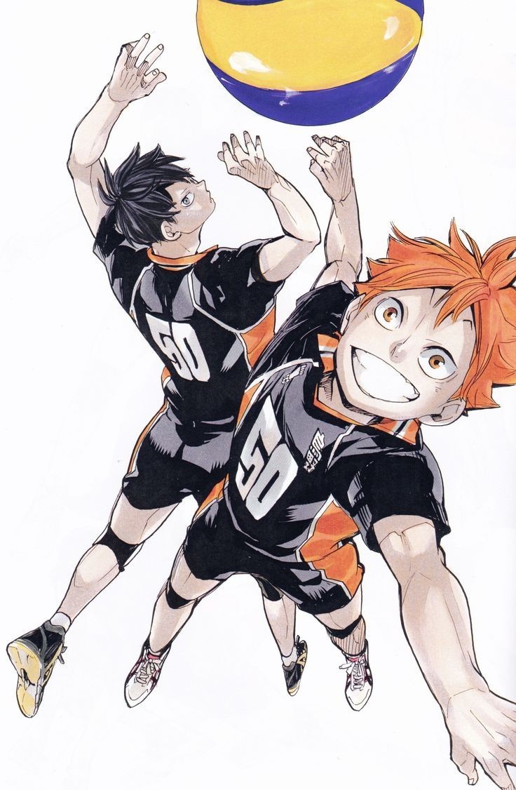 影山飞雄✖️日向翔阳#排球少年##影日# ​​​