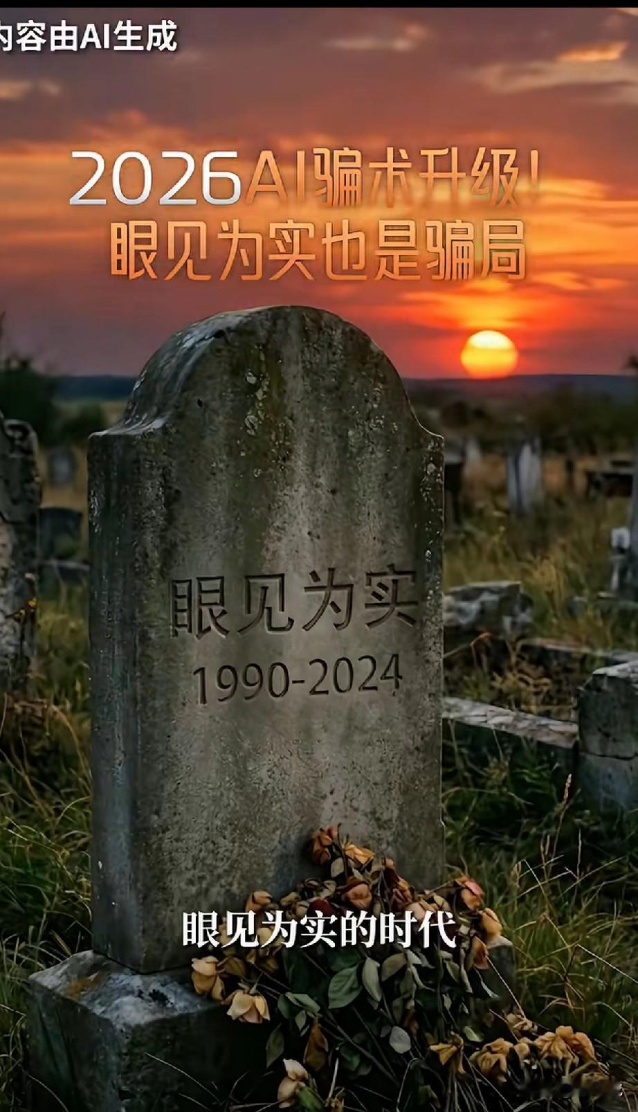 Ai时代，最大的能力
就是求真的能力，是真的吗？[笑哭]