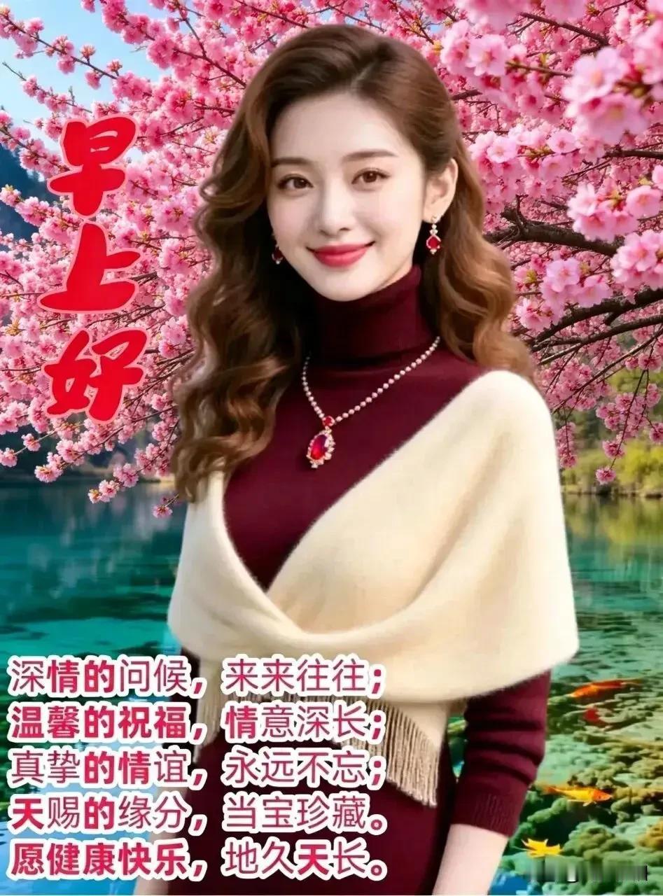 《虞美人·惜缘安康》
 
相逢本是天缘赐，
欢趣皆由心底致。
欢声长伴故交来，
