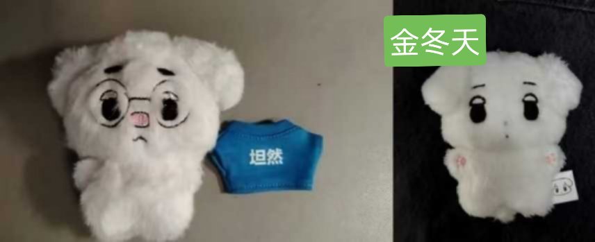 坦然被金冬天fans殴打是因为周边玩偶抄袭鉴抄点似乎是大双眼皮还有眼珠子的设计在