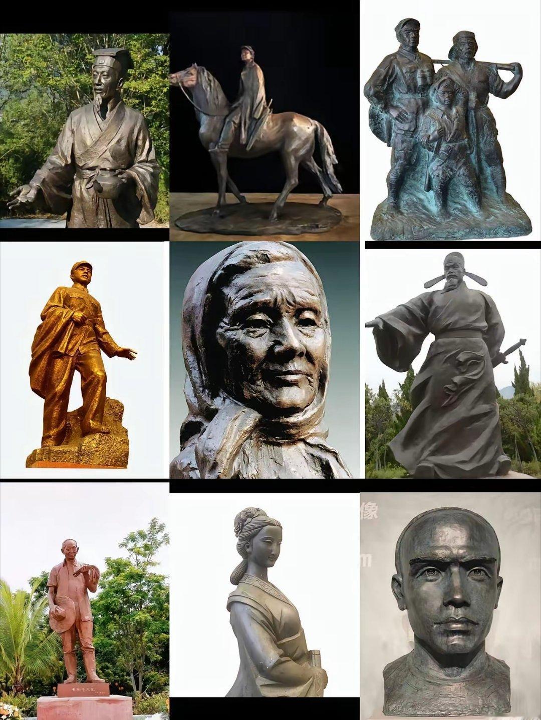 袁隆平铜像，作者：中国美术家协会会员钱海源先生。这才是人民心目中英雄的雕像。 