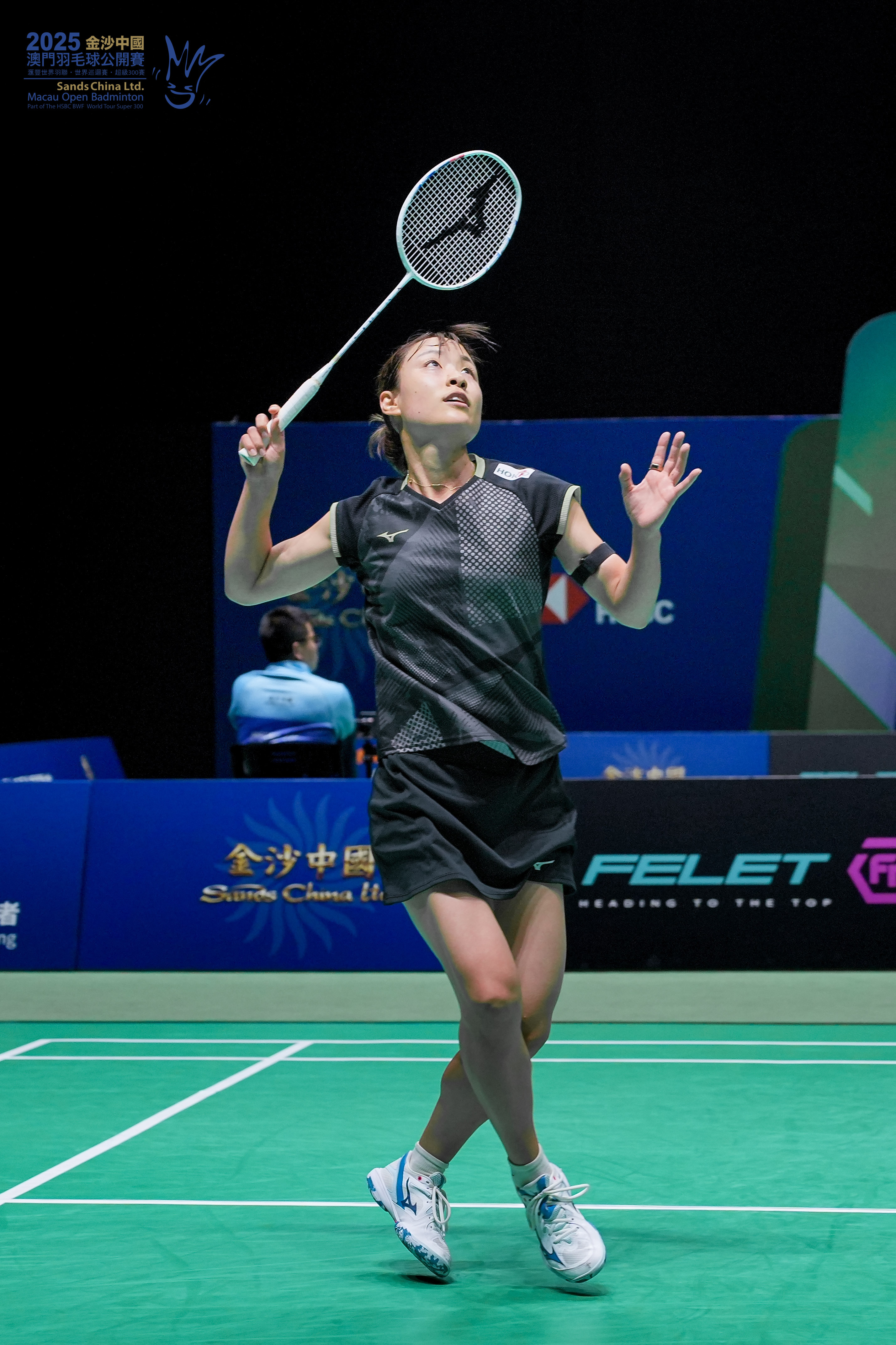 奥原希望🇯🇵 21-5、21-10 🇸🇬许妤欣2025年韩国羽毛球大师赛