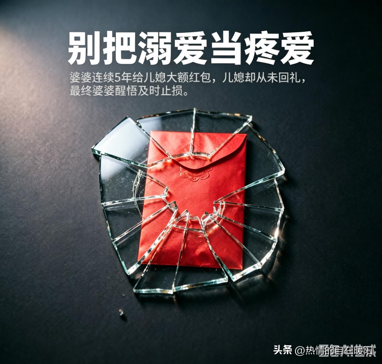 从给1万到给10万，最后还因为少给钱被骂？这婆媳故事太让人扎心啦！
刚看到个故事