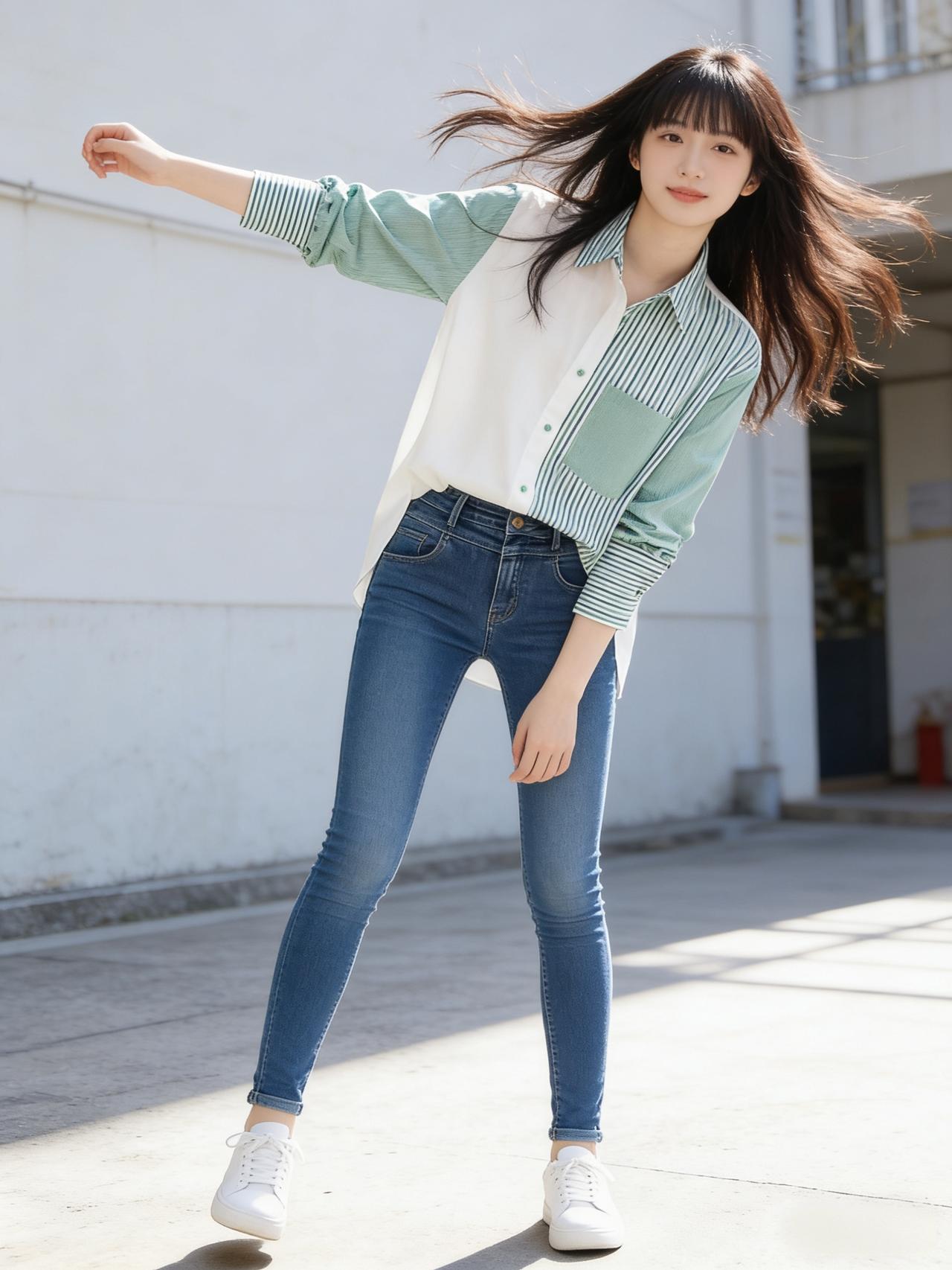 元气少女穿搭指南，轻松自在的一天