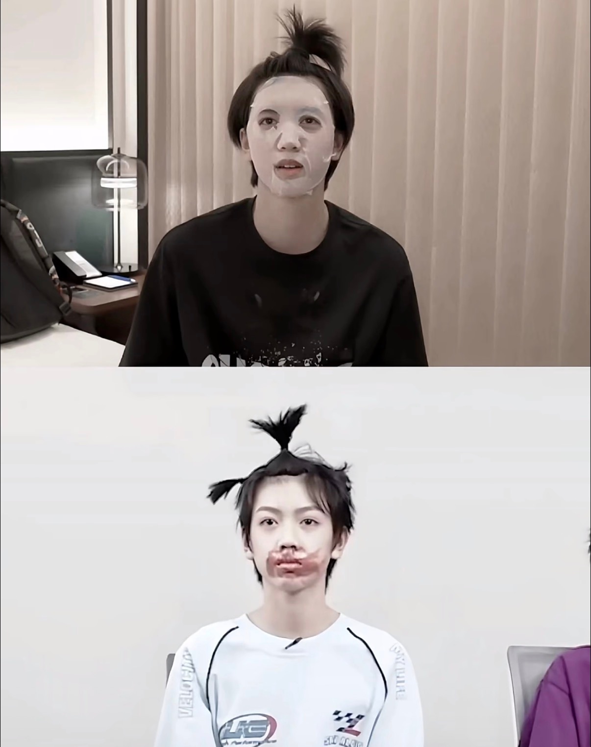 然后我发现这个呆子一点都没变 
