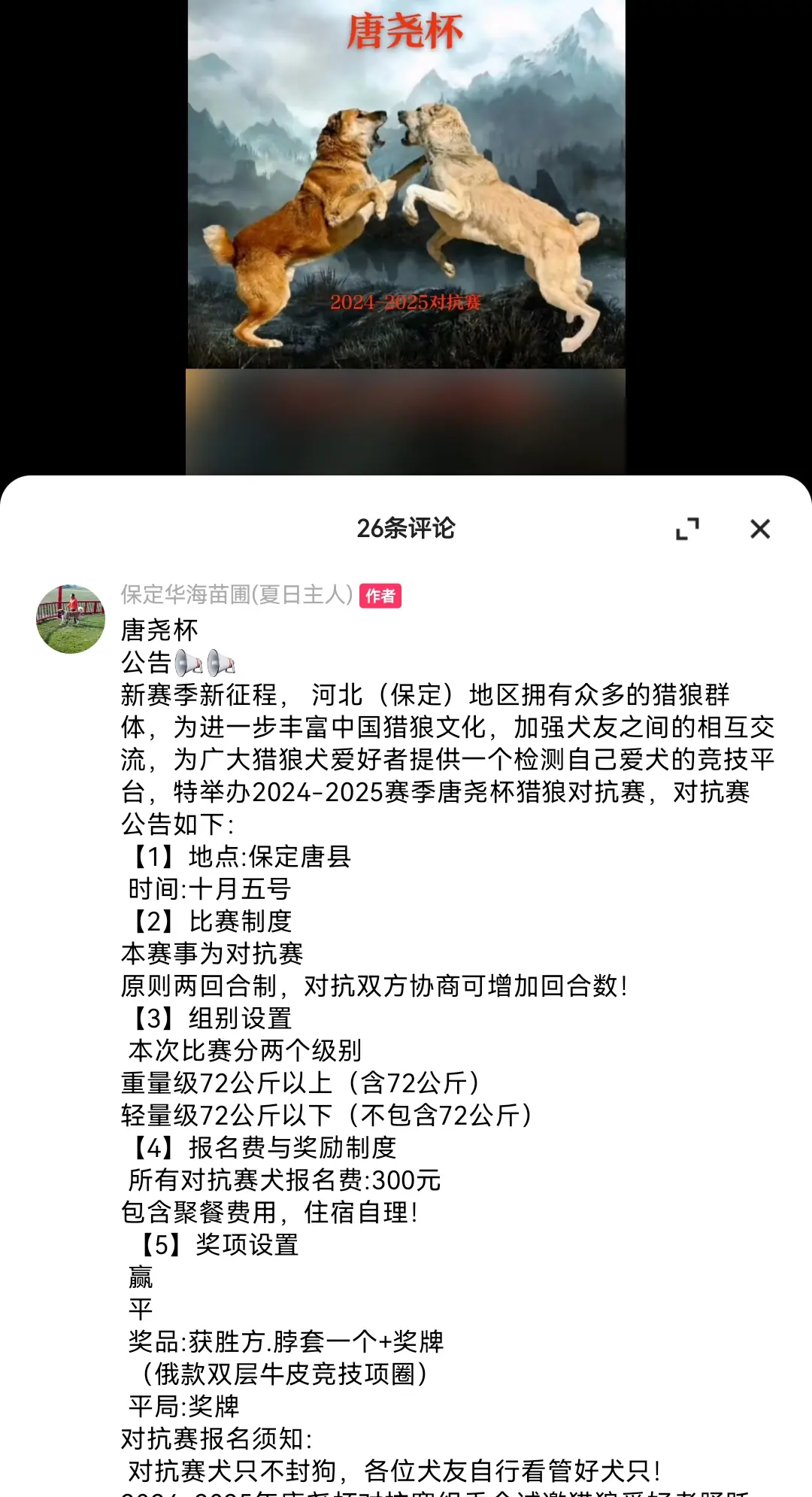 今年的猎狼赛事冠军联赛