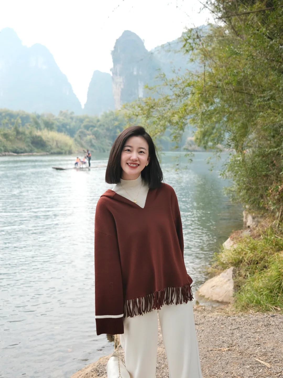 过年穿搭：一件灵动的红毛衣🧶