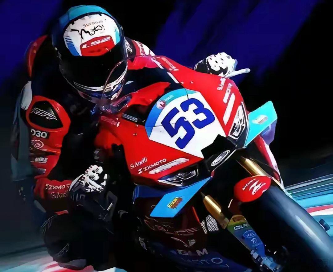 张雪机车热身赛再获第一 热身赛再获第一！张雪机车荷兰站再刷佳绩，今晚冲击正赛领奖