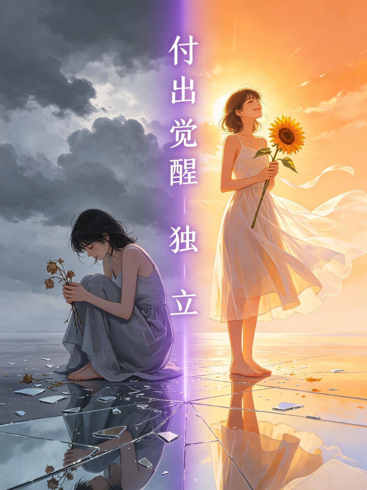 原来，毫无底线的付出，从来都不是爱
 
以前的我，天真又执拗，总抱着最傻的执念去