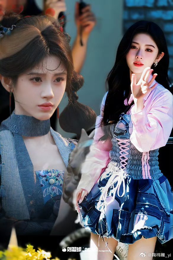 鞠婧祎万花世界jjy鞠婧祎苏绿夏"你永远是一个秘密是我青春公开的秘密"