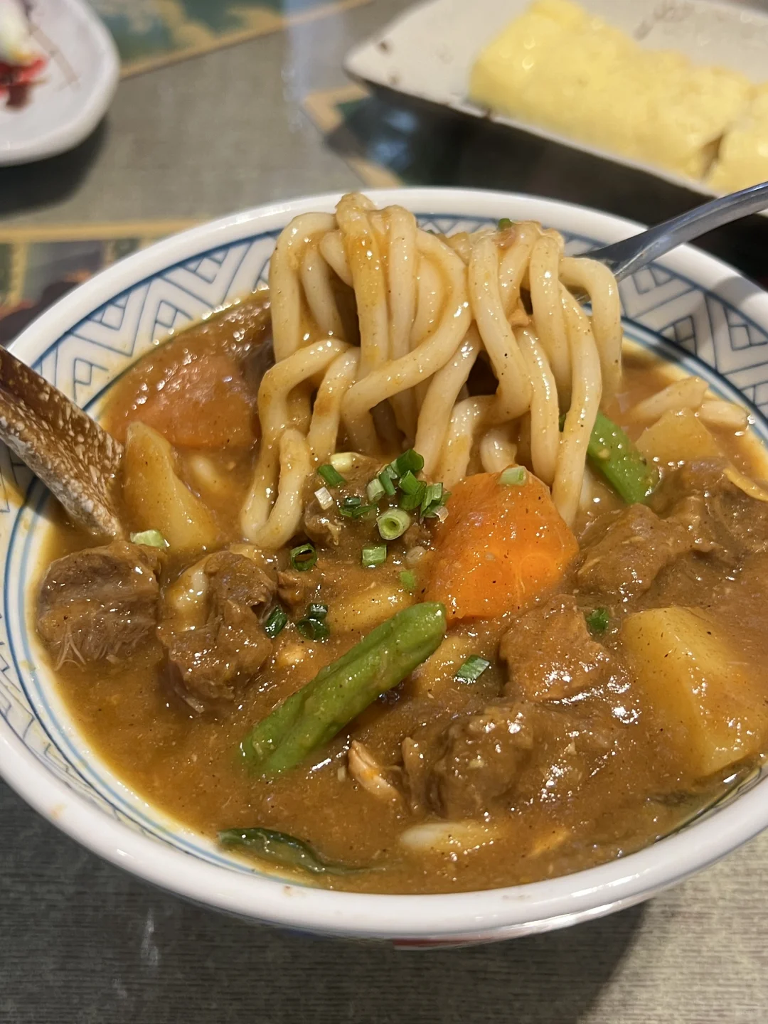 大学城日式咖喱乌冬面！我的穷鬼快乐屋🤤