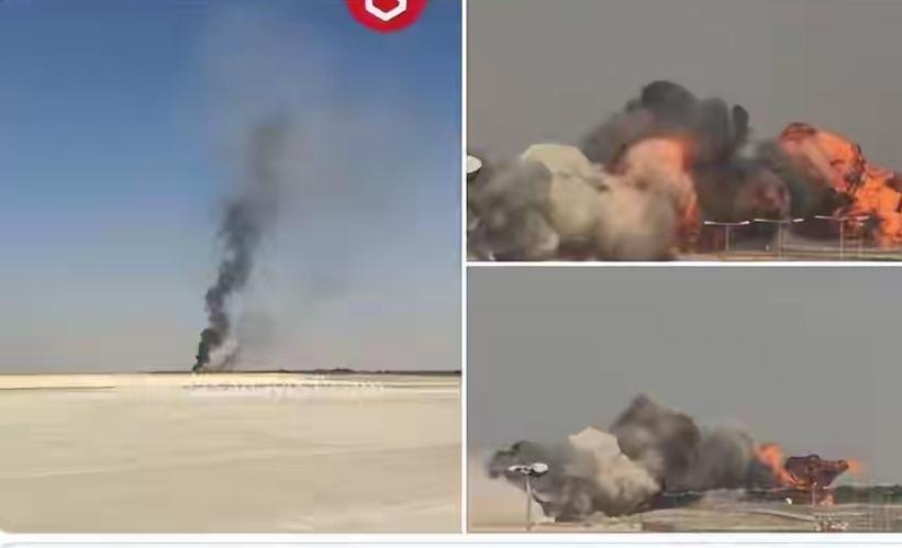 印军官宣了：“光辉”战机在迪拜坠机！当着各国观众的面冲向地面