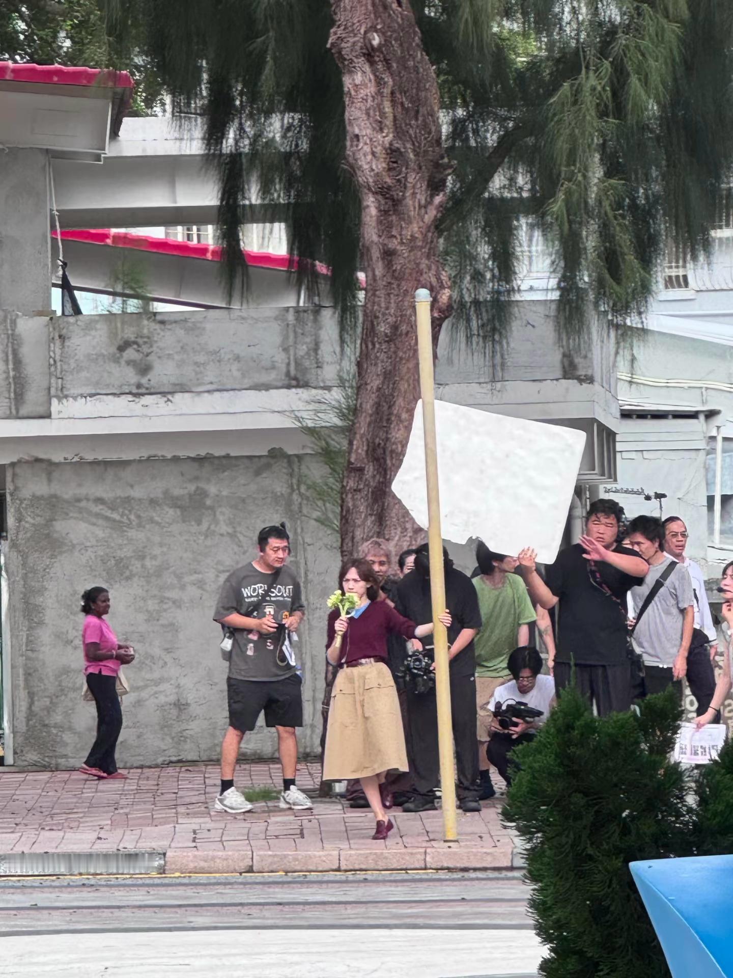 香港偶遇文淇 文淇飞奔跑起来太有活力了吧！ 