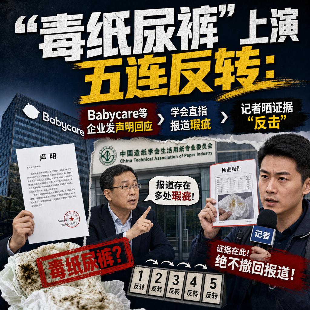 突发！一条纸尿裤，48小时连演五场反转，亿万家长被搅得心慌意乱。
很多人以为这是