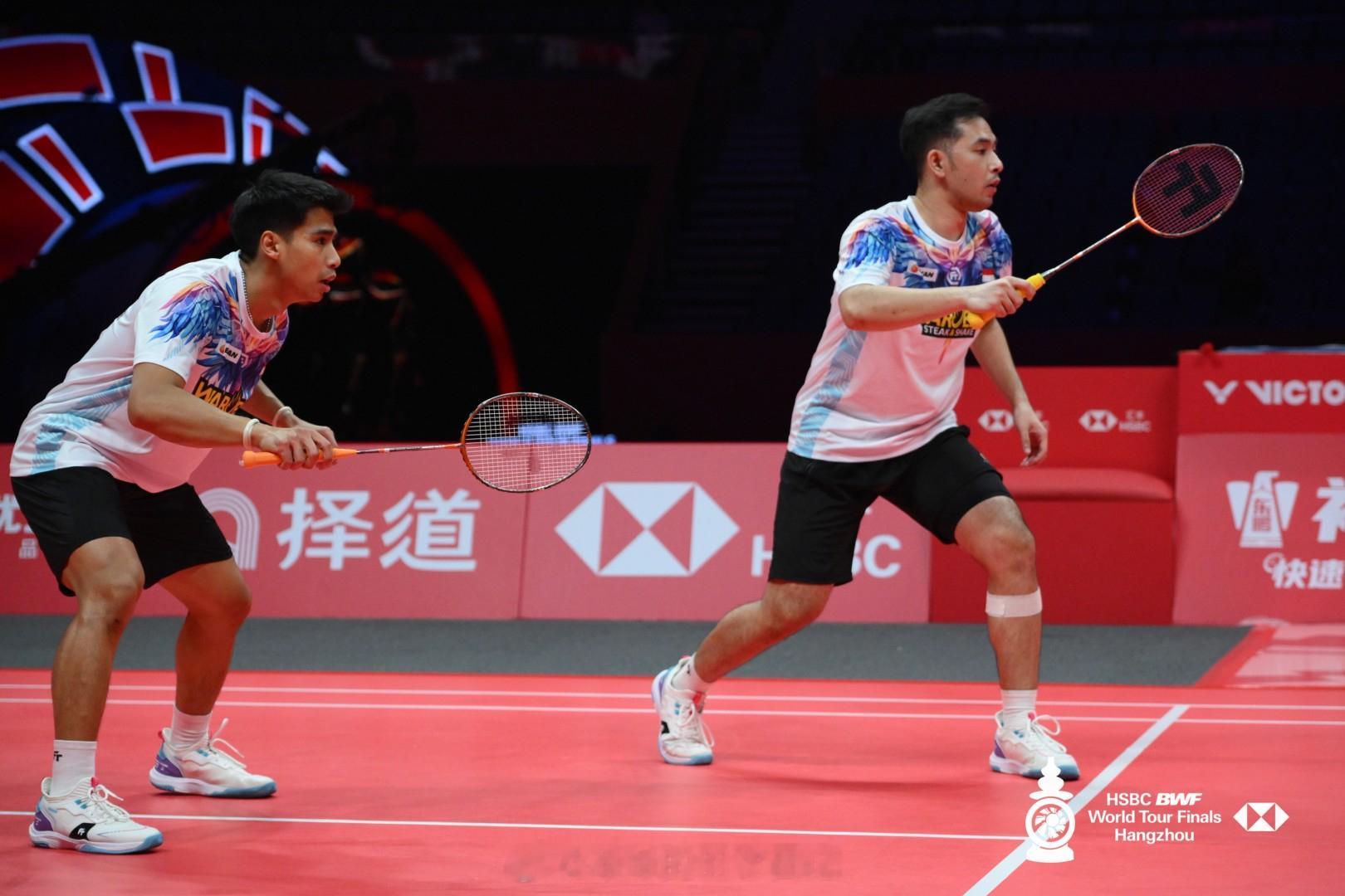 2025年世界羽联年终总决赛 照片记录咖塔曼 伊斯法哈尼 23-21, 21-1