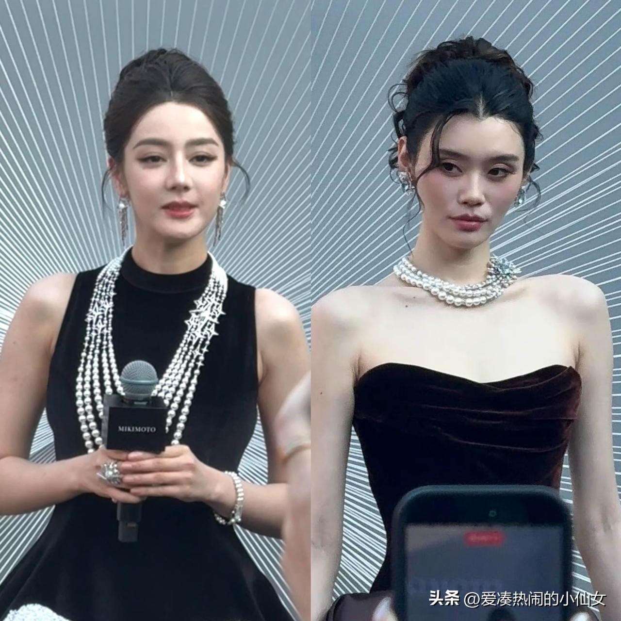 这一夜，笑不露齿的奚梦瑶秒了众星捧月的迪丽热巴，才懂气质的重要性！
就在刚刚，M
