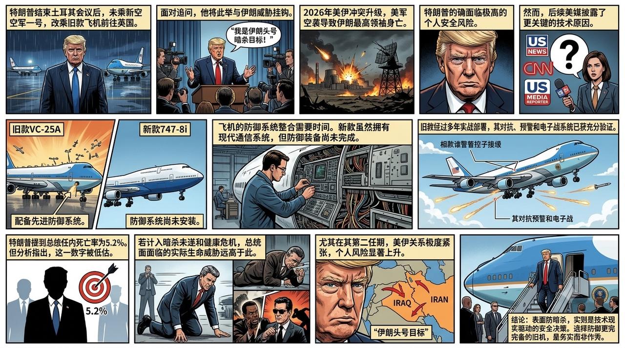 特朗普为啥换飞机？
我们“空间观策” 将仔细解读这个细节。