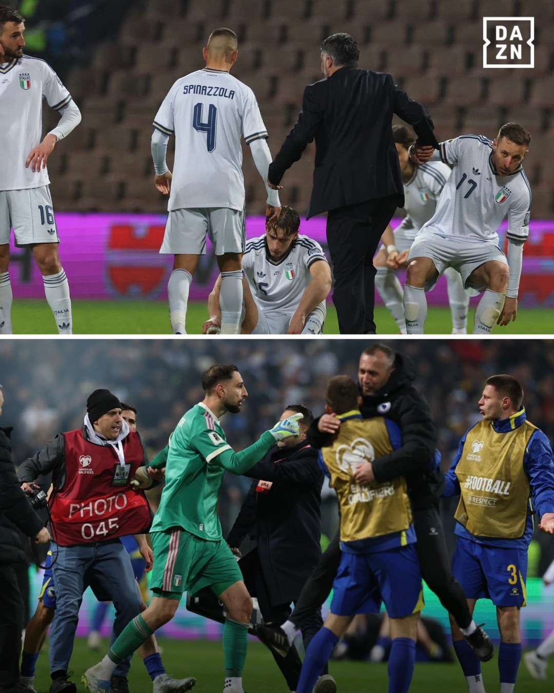 【#四星意大利连续三届无缘世界杯# 】#意大利足协主席或引咎辞职#世预赛附加赛决