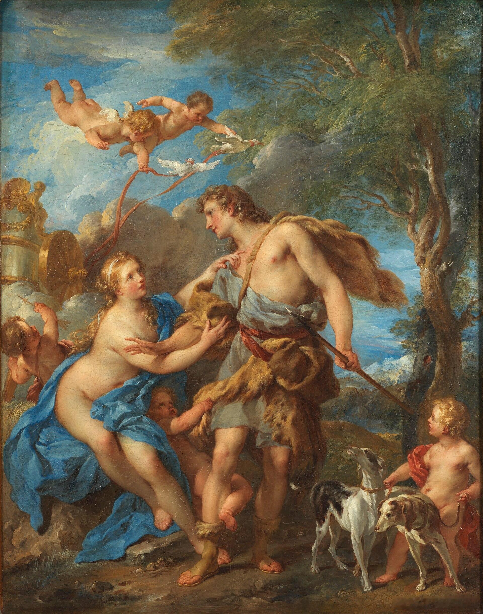 和文物碰个面历史知识 法国画家François Lemoyne（1688-173