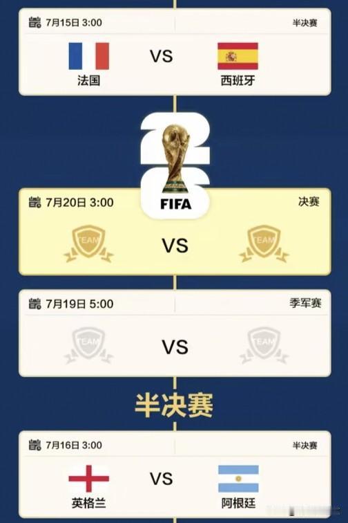 大胆预测:  2:1，法国淘汰西班牙，挺进决赛！

这不仅是两支球队的较量，更是