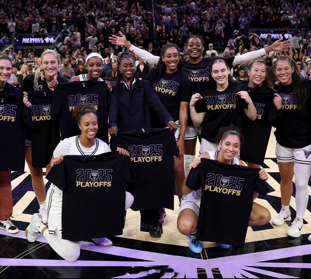 恭喜金州女武神队史首年就闯入季后赛🎉wnba ​​​