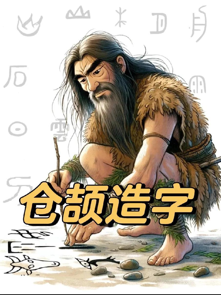 《仓颉造字》
 七绝·原创
鸟迹山川入简章，
初传仓颉辨洪荒。
文明自此开新页，