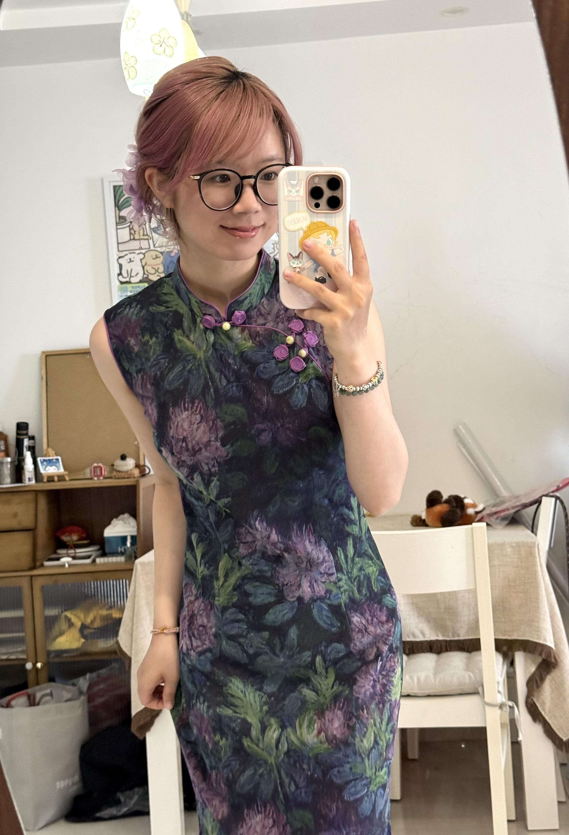 尚留芍药殿春风 特别有油画感的一件～浅发色和深发色穿完全两种感觉诶！