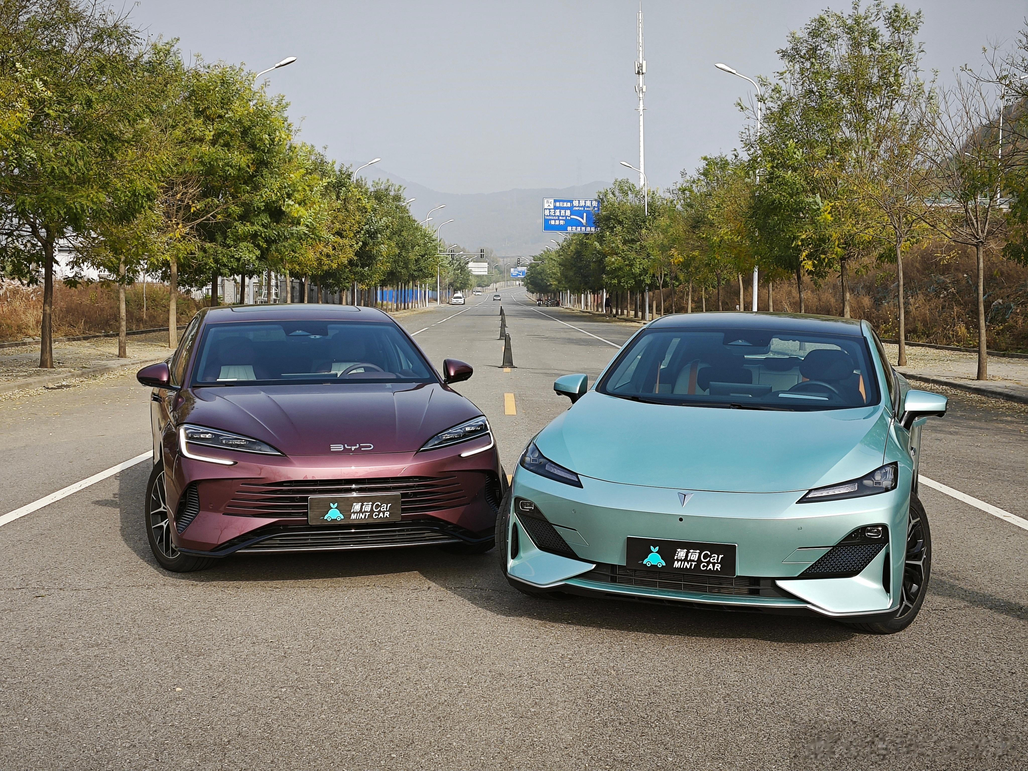 #大v聊车# 都没睡呢吧[并不简单]来，做个选择题～左边的海豹DM-i 18.6