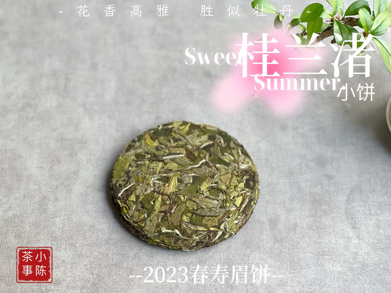 白茶饼有大有小，小饼的品质会更好吗？
有茶友开玩笑说，现在的手机越设计越大，饼茶