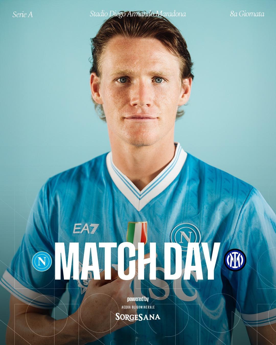 那不勒斯vs国际米兰 23:30，搭档解说25-26赛季意甲联赛第8轮：那不勒斯