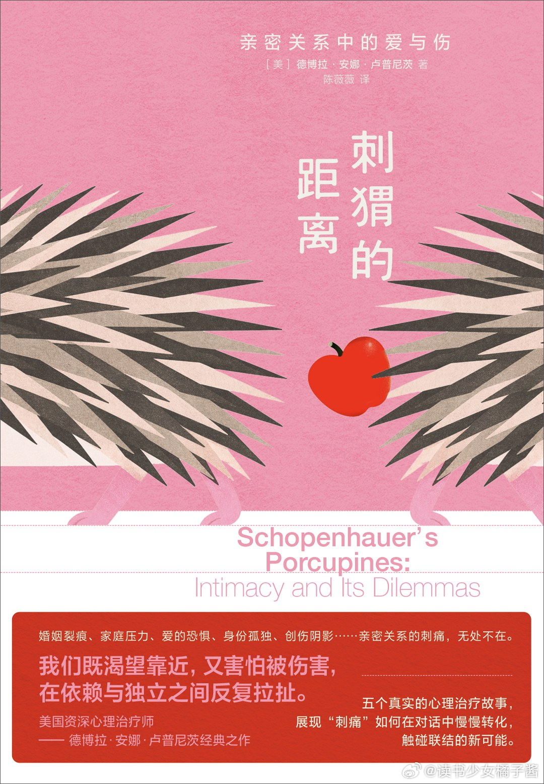 《刺猬的距离：亲密关系中的爱与伤》美国资深心理治疗师德博拉·安娜·卢普尼茨心理学