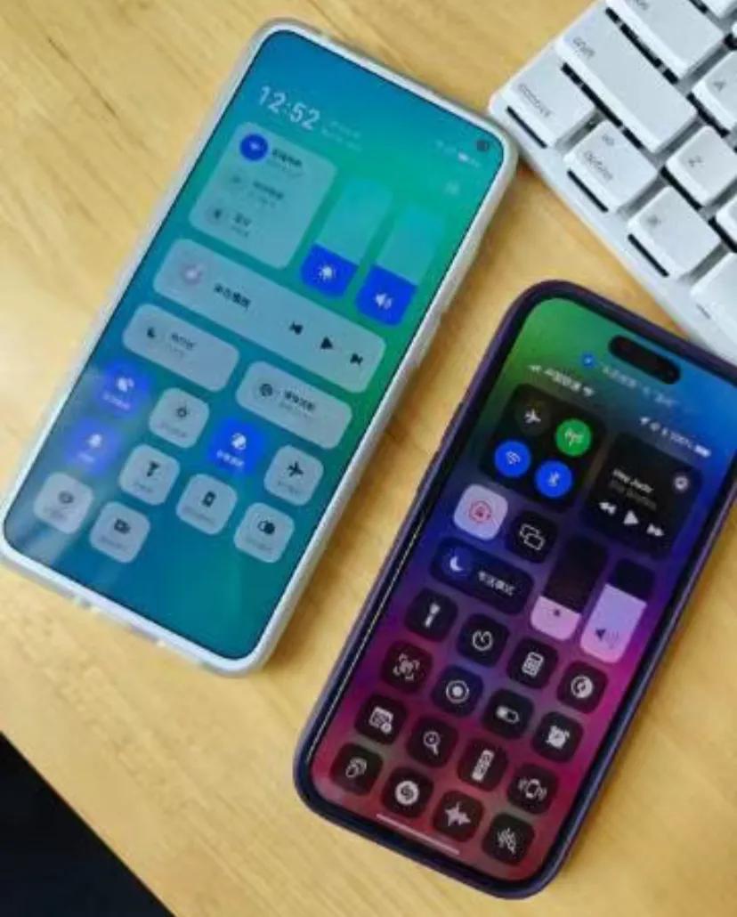 Flyme10和iOs的锁屏和控制中心。
你说抄了吗?没有抄是不可能的，甚至说操