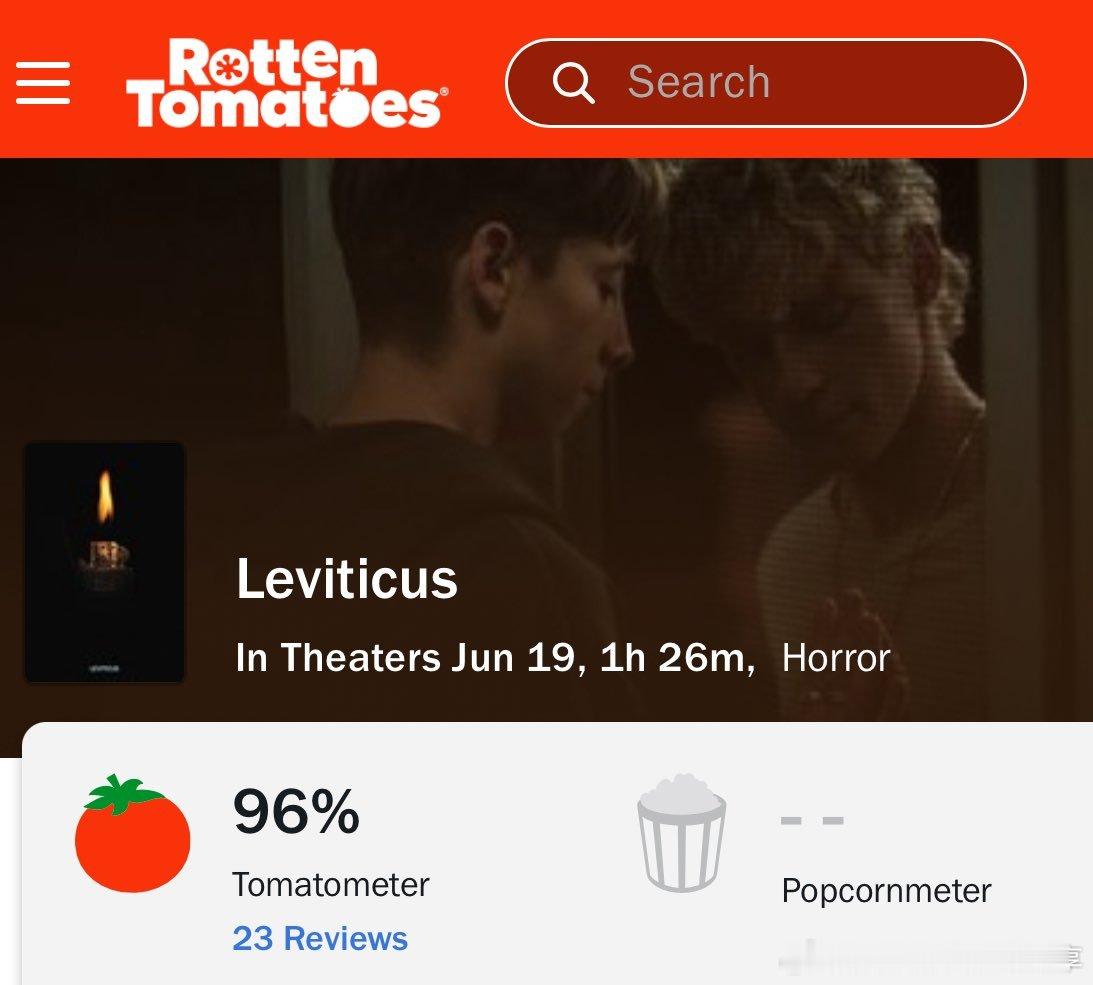 亿万同人字幕组  《利未记》，由阿德里安·基亚雷拉编剧并执导，在烂番茄上首映时获