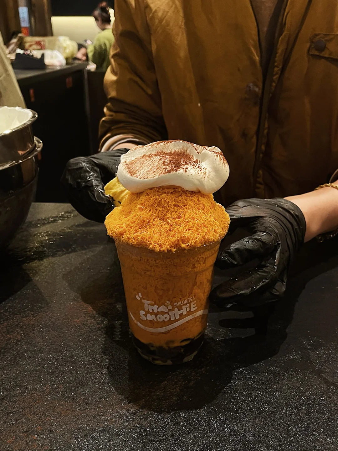 汕头‼️全靠这杯泰奶冰在26度的天气续命🌞