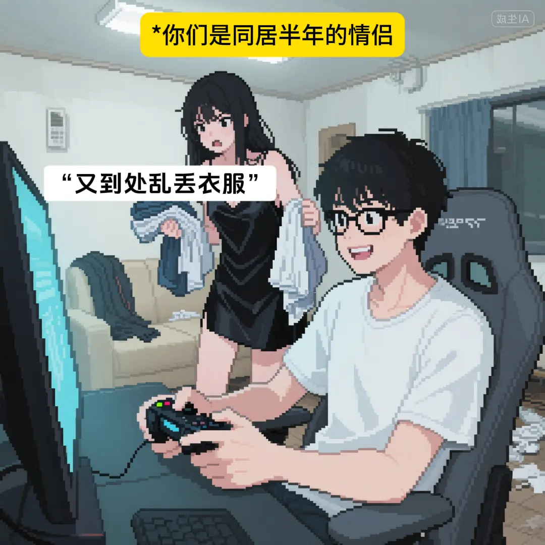 我可以陪你吃肉丝面，但你不能永远让我吃肉丝面