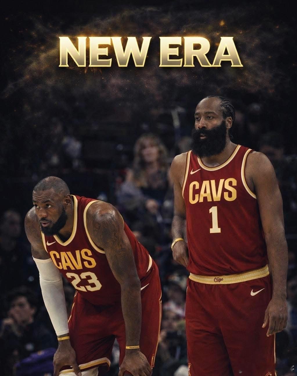 詹姆斯 谁能阻挡这对组合?（詹姆斯➕哈登）或许只有时间，英雄暮年…… 哈登加盟骑